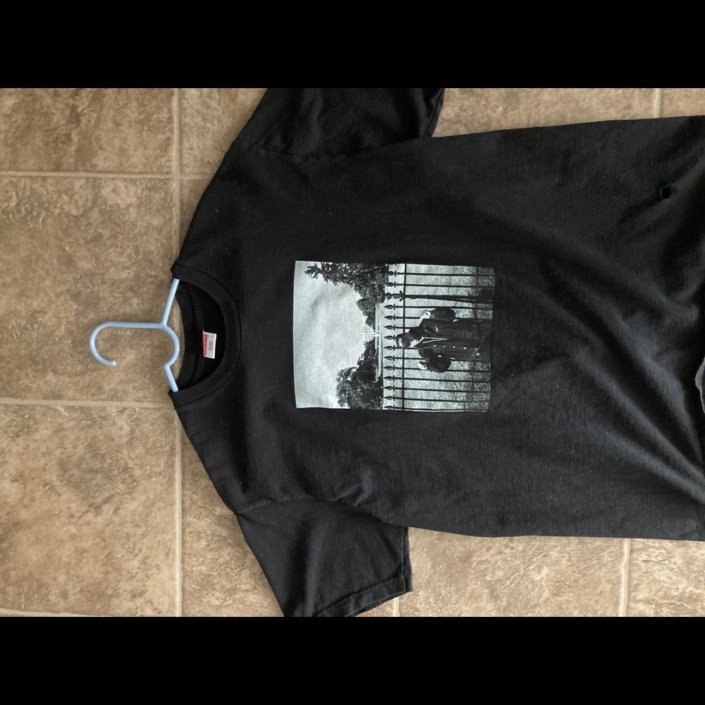 Supreme fear of black planet tee